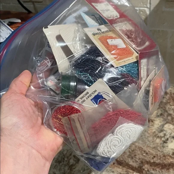 Seed Beads Assortment gallon size bag - Picture 4 of 4
